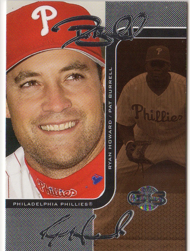 2006 Topps Co-Signers Changing Faces Silver Bronze #86A Pat Burrell/Ryan Howard