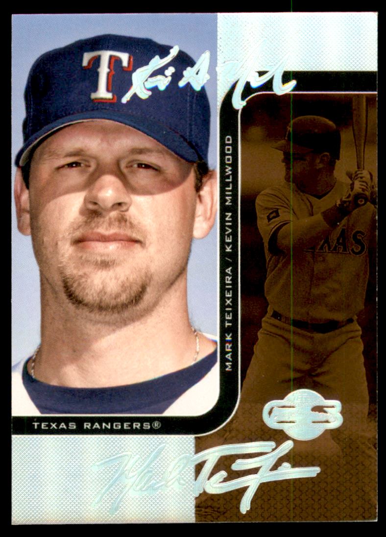 2006 Topps Co-Signers Changing Faces HyperSilver Bronze #90C Kevin Millwood/Mark Teixeira