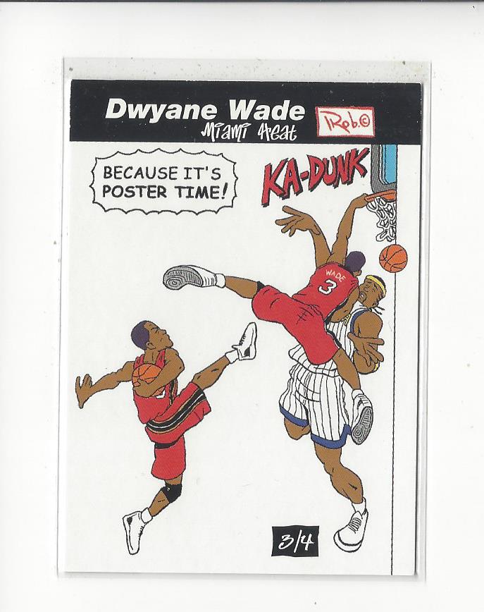 2005-06 Topps Style Dwyane Wade Comics #B3 Dwyane Wade