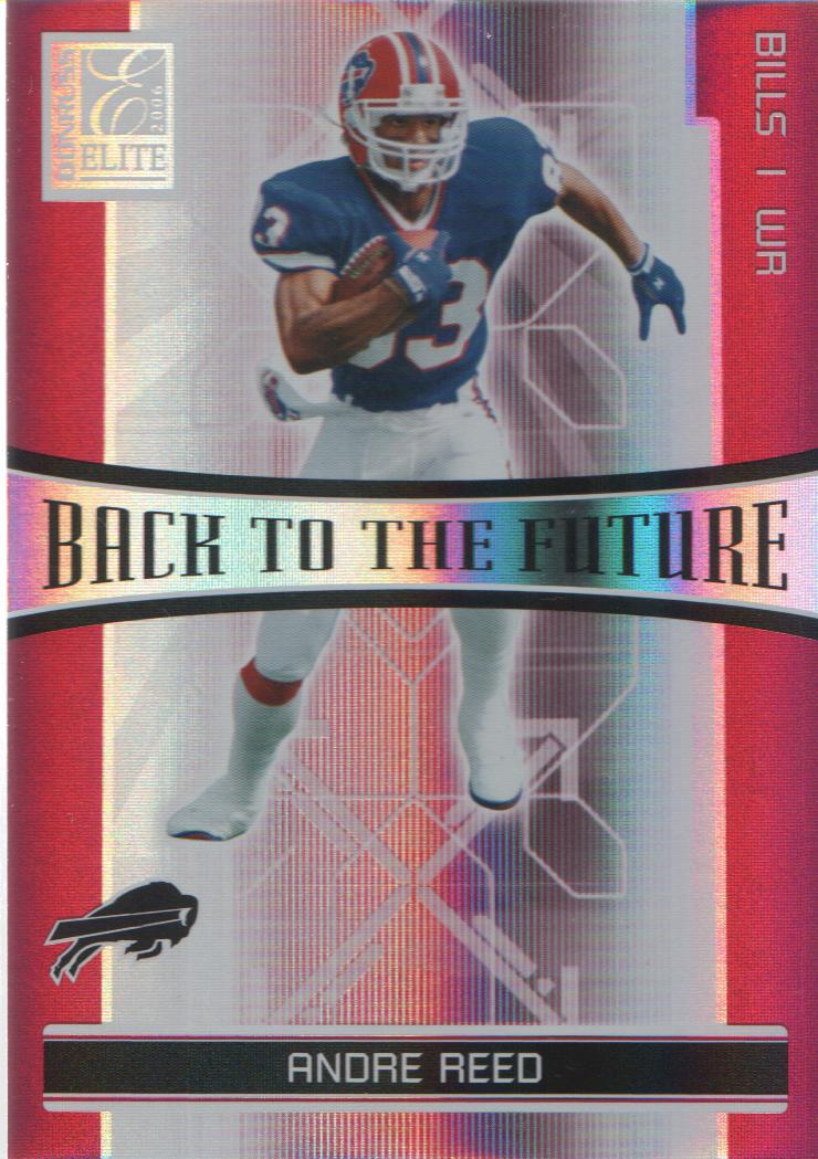 2006 Donruss Elite Back to the Future Red #2 Andre Reed/Lee Evans