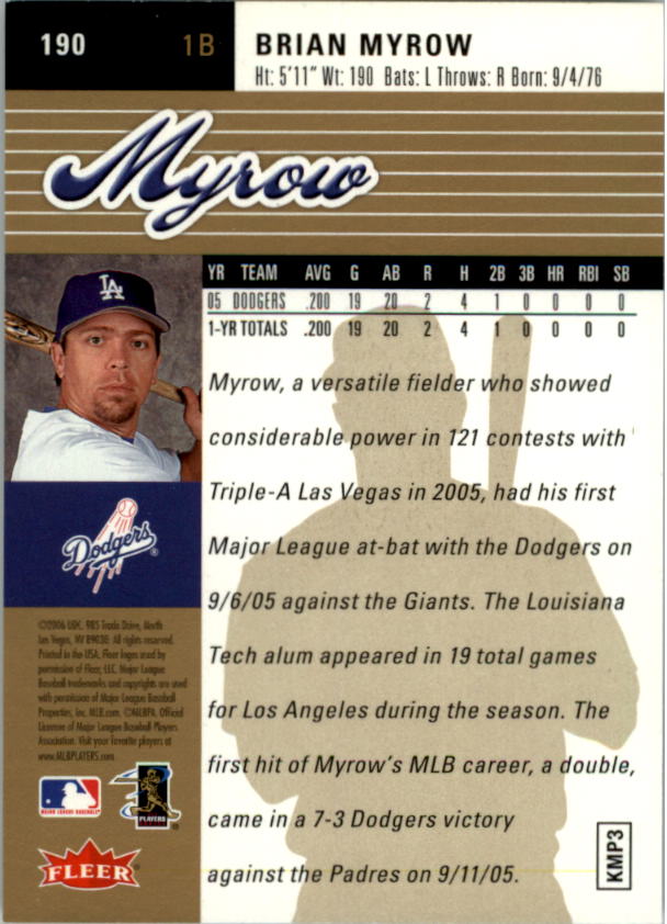 2006 Ultra Gold Medallion Baseball Card Pick - Picture 364 of 384
