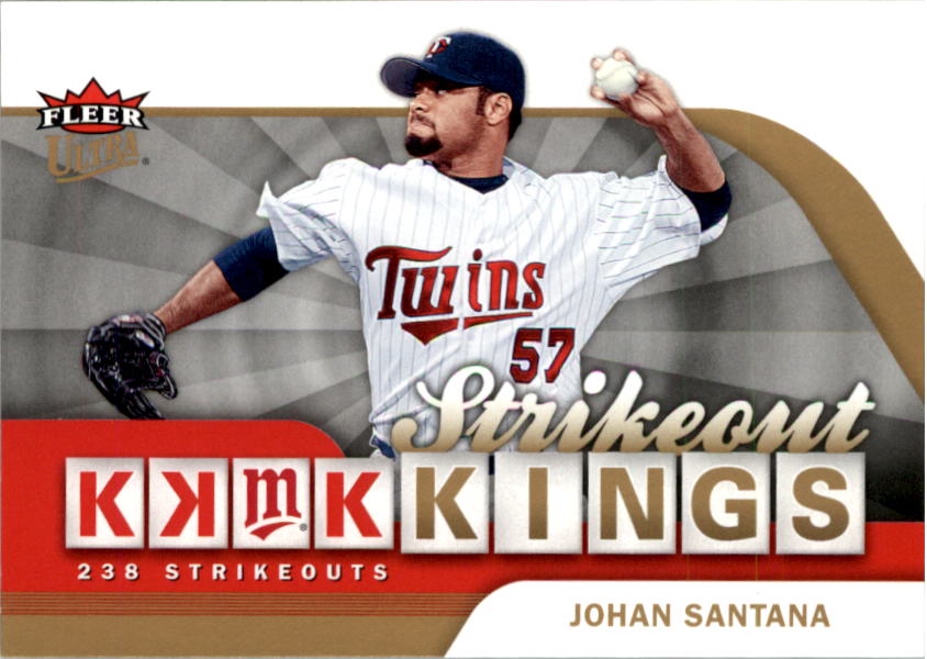 2006 Ultra Strikeout Kings #SOK2 Johan Santana