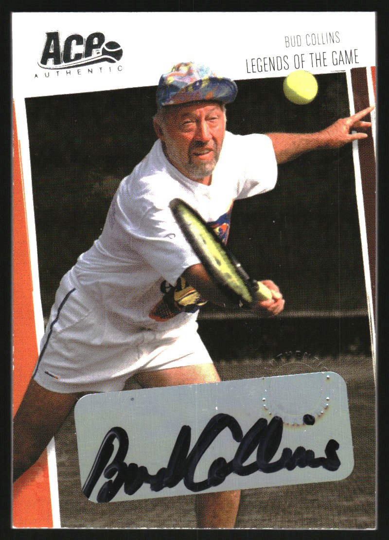 2006 Ace Authentic Heroes and Legends of the Game Autographs #LG7 Bud Collins