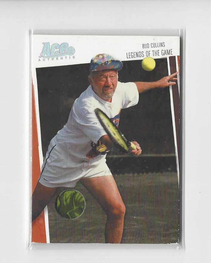 2006 Ace Authentic Heroes and Legends of the Game Material #LG7 Bud Collins