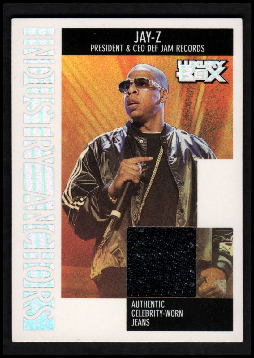 2005-06 Topps Luxury Box Industry Anchors Relics #JZ1 Jay-Z