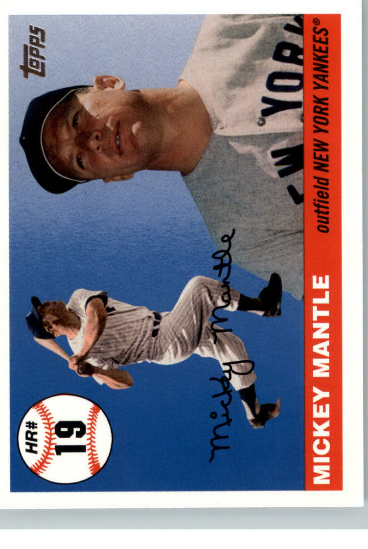 2006 Topps Mantle Home Run History #19 Mickey Mantle