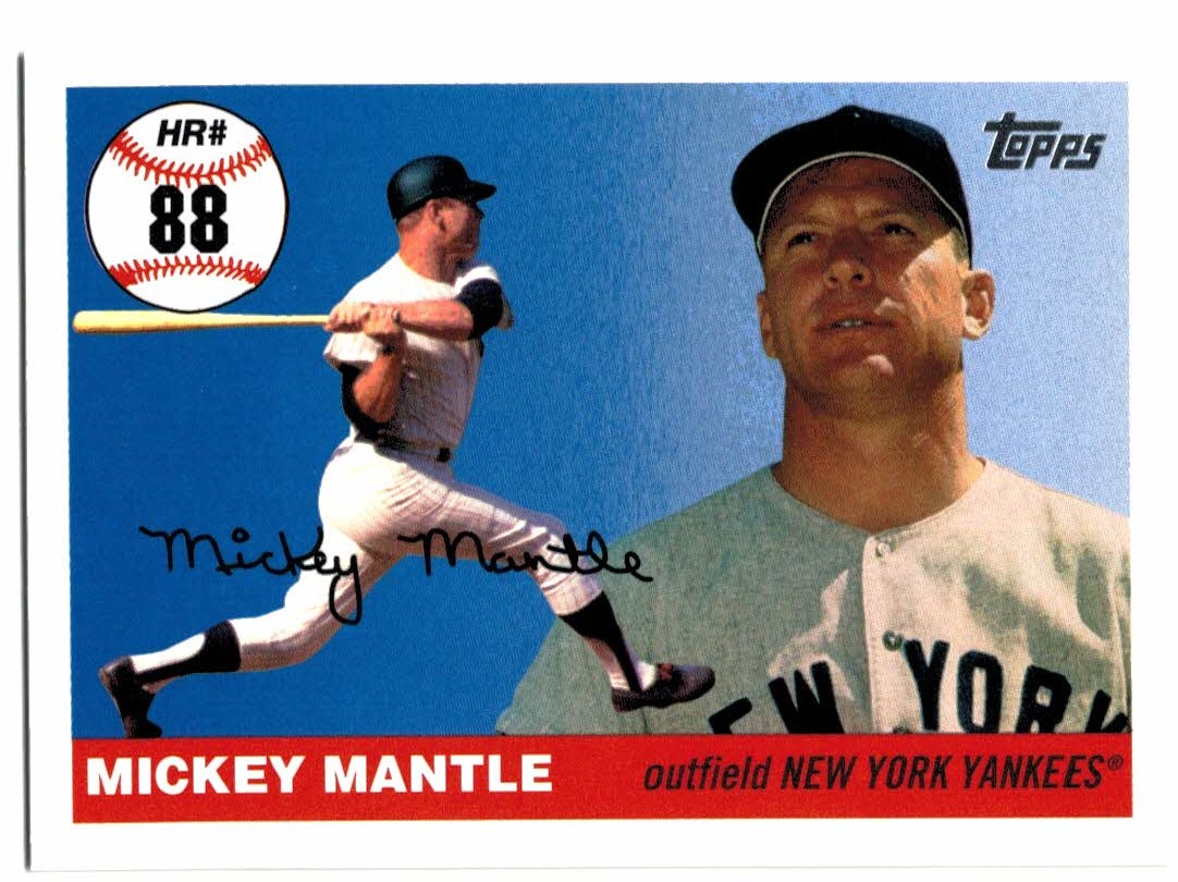 2006 Topps Mantle Home Run History #88 Mickey Mantle