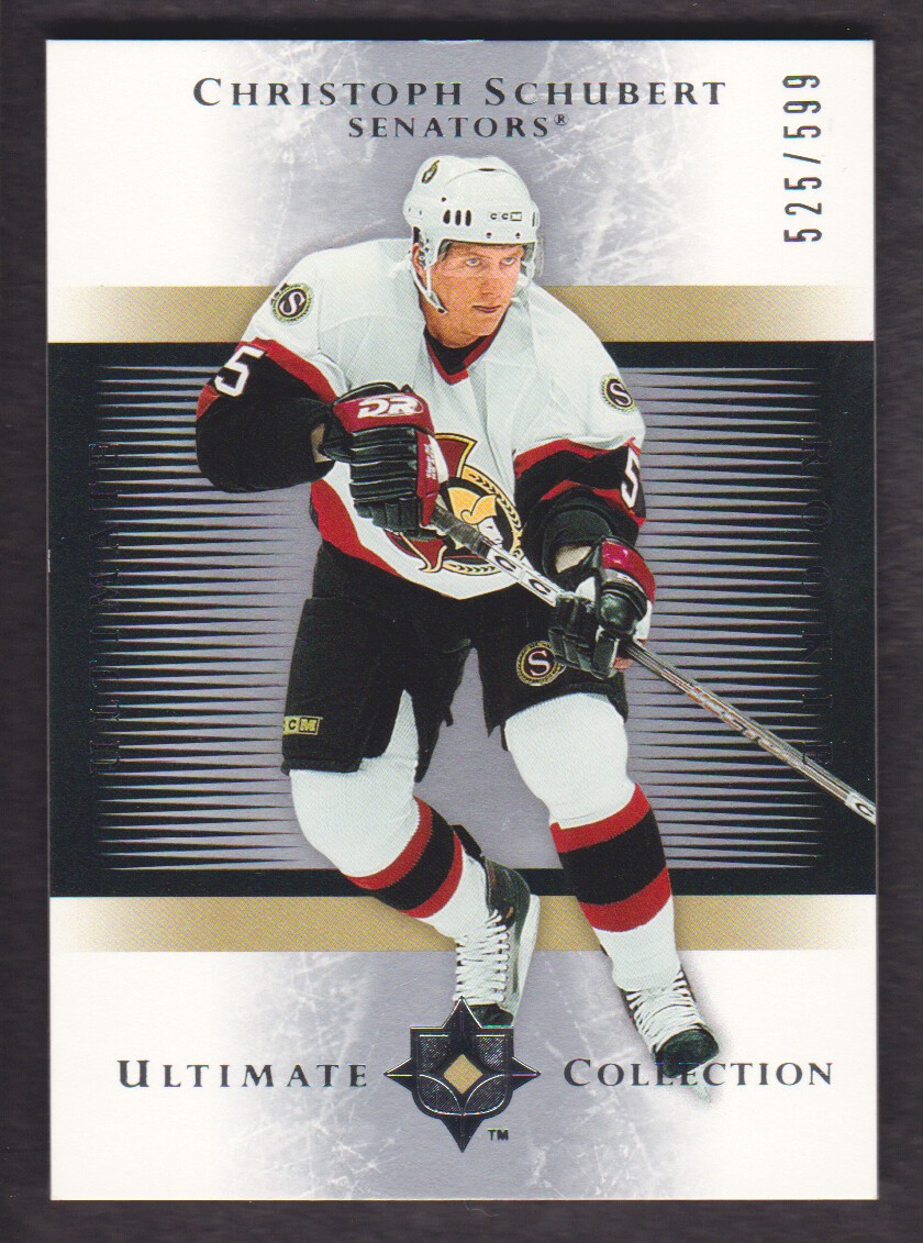 2005-06 Ultimate Collection #160 Christoph Schubert RC