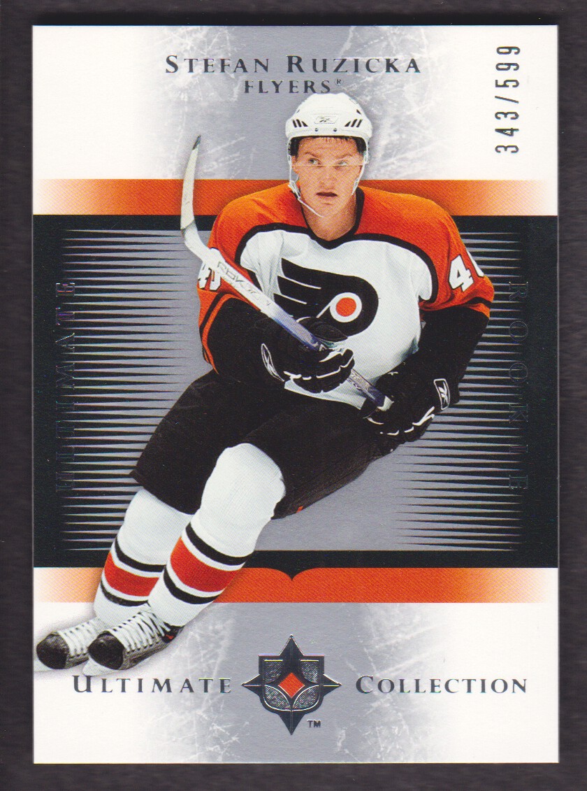 2005-06 Ultimate Collection #218 Stefan Ruzicka RC