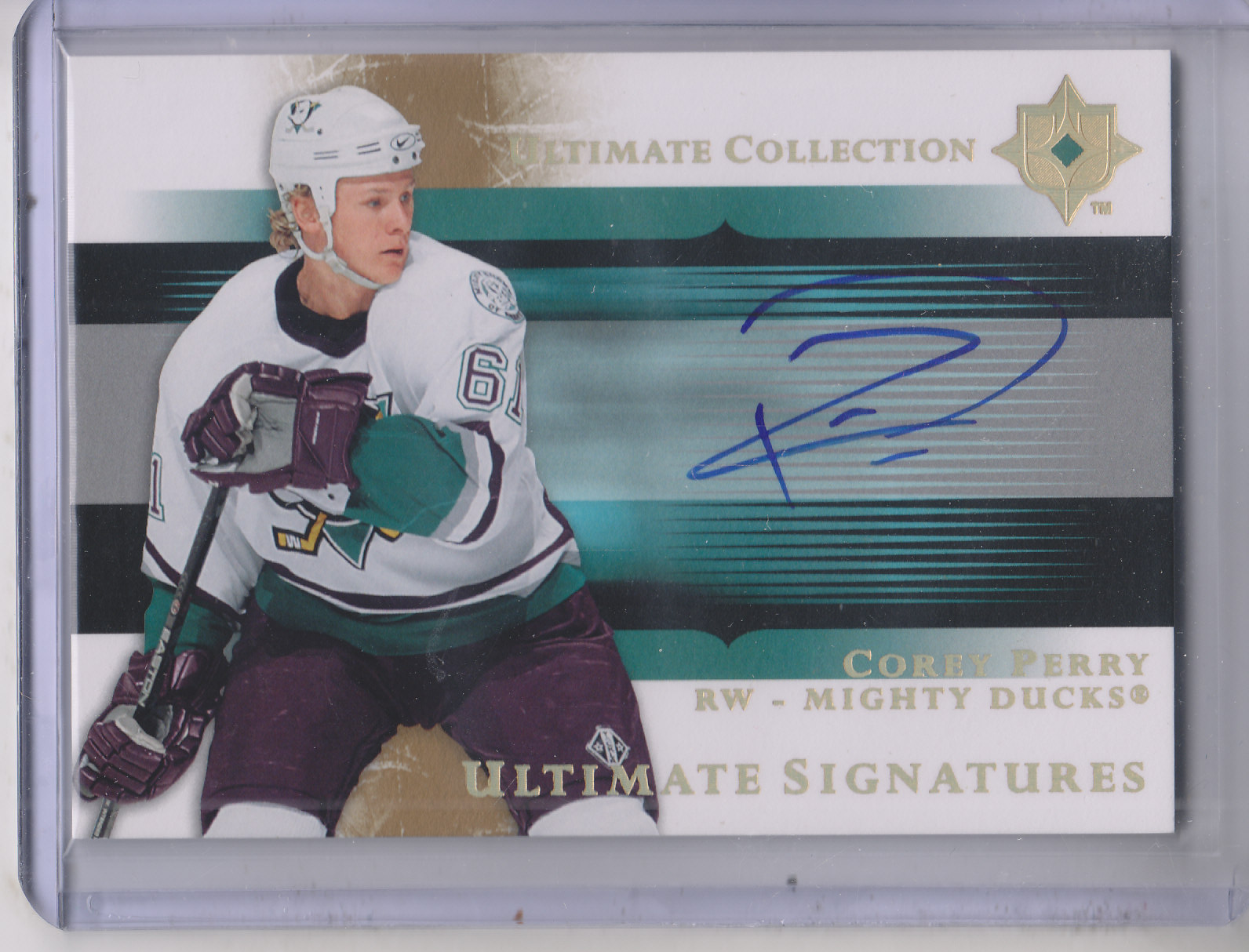 2005-06 Ultimate Collection Ultimate Signatures #USPY Corey Perry