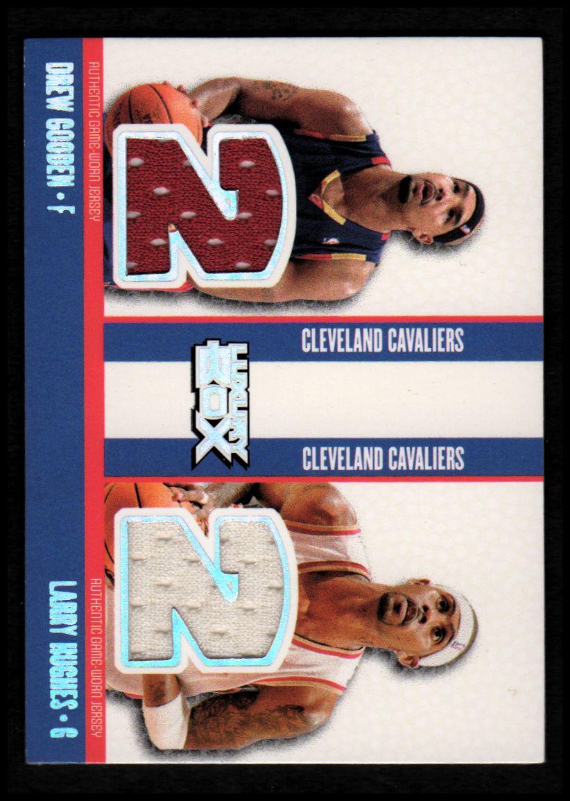 2005-06 Topps Luxury Box Two's Company Dual Relics #GH Drew Gooden/Larry Hughes