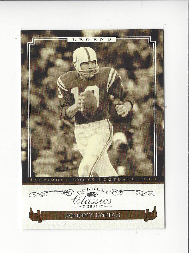 2006 Donruss Classics #252 Johnny Unitas