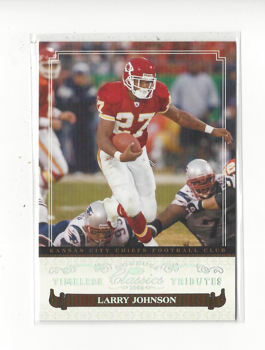 2006 Donruss Classics Timeless Tributes Silver #51 Larry Johnson