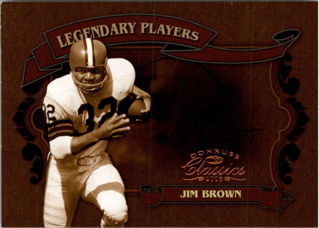 2006 Donruss Classics Legendary Players Bronze #16 Jim Brown