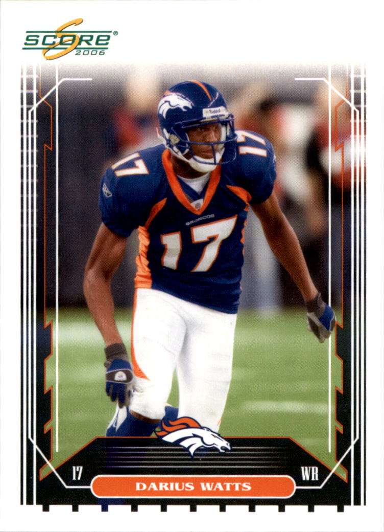 2006 Score Football Card Pick (Base) 1-248