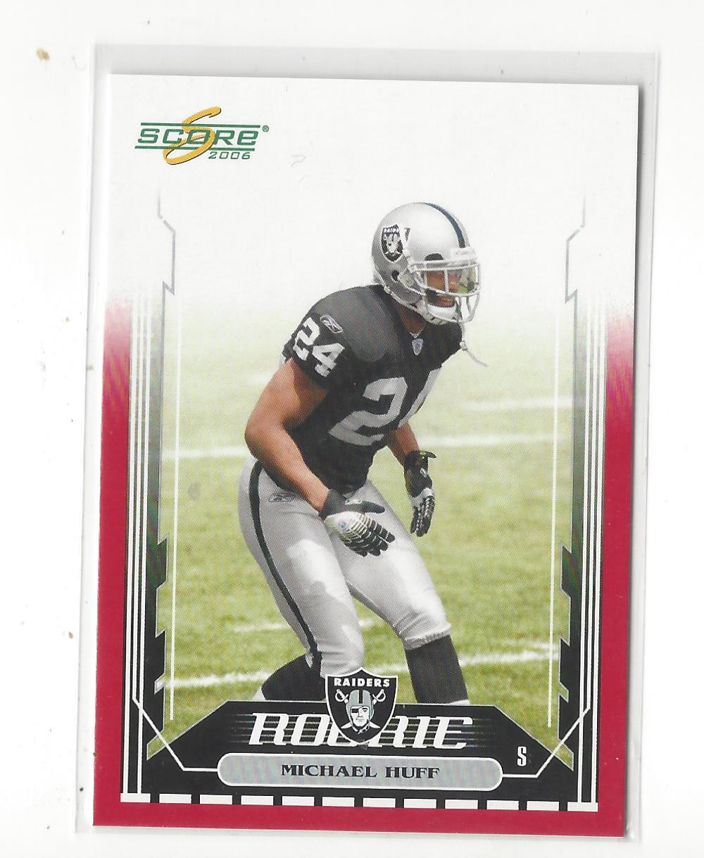 2006 Score Red #338 Michael Huff