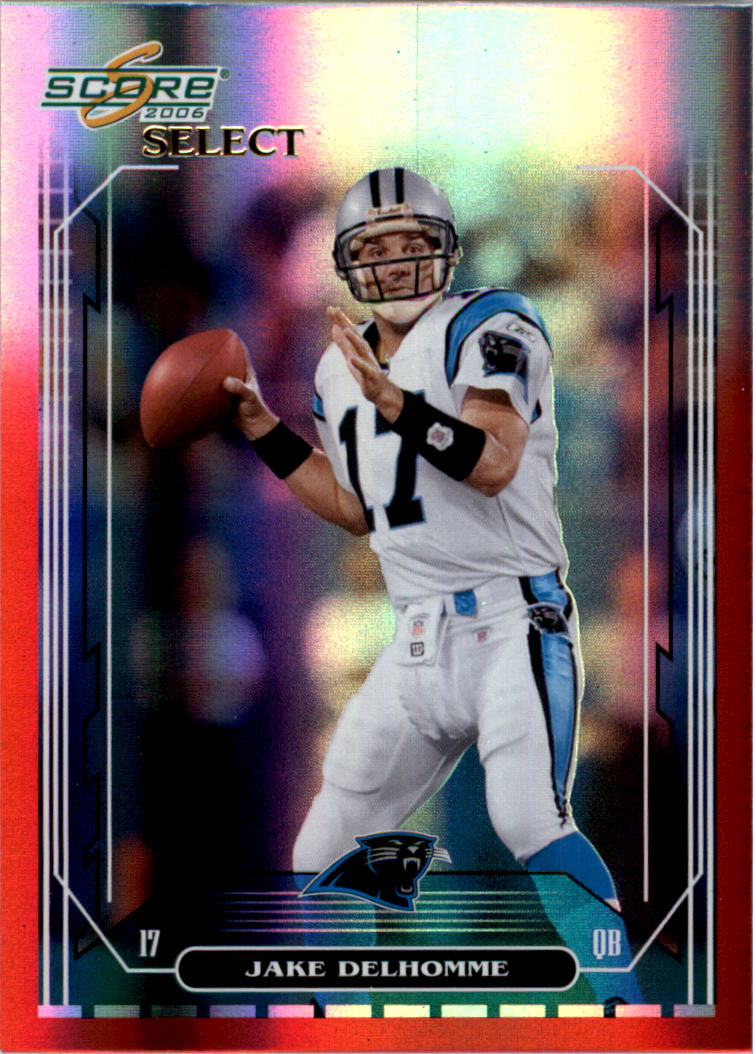 2006 Select Red #32 Jake Delhomme