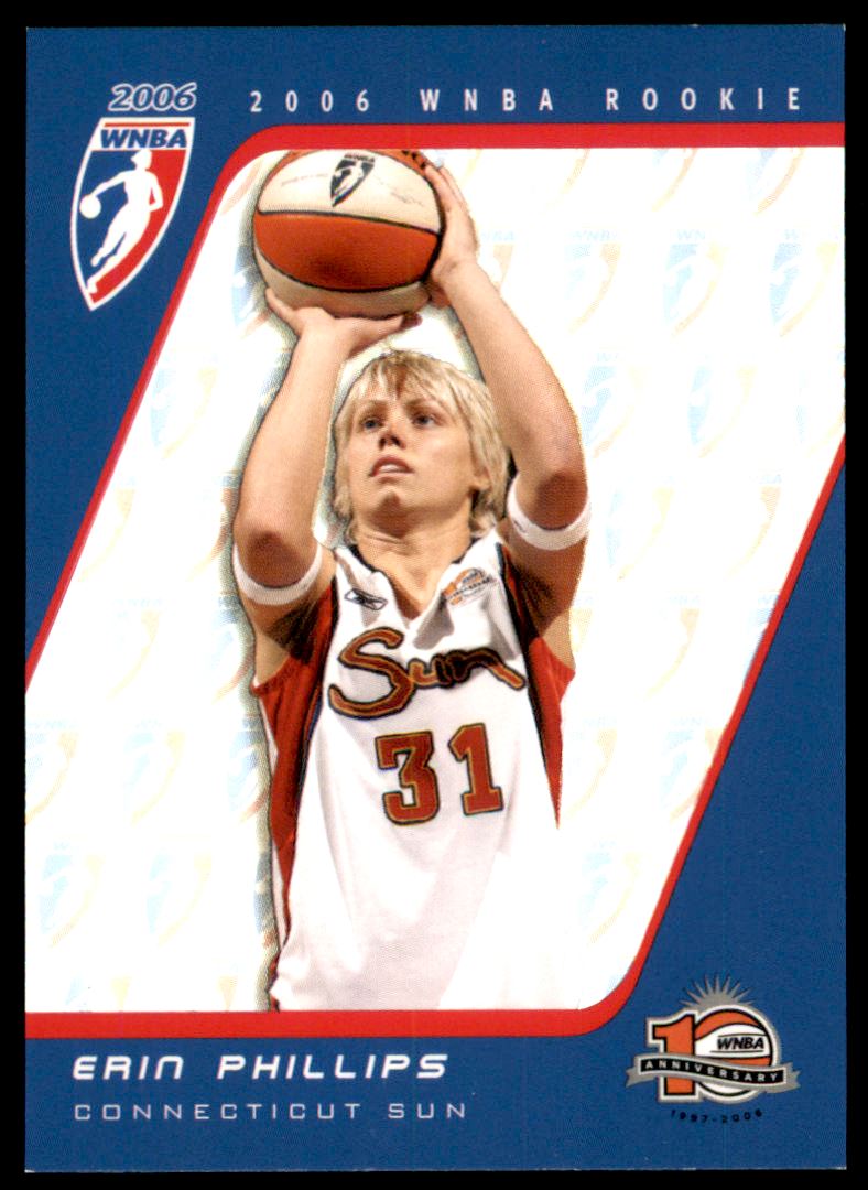 2006 WNBA Rookies #RC21 Erin Phillips
