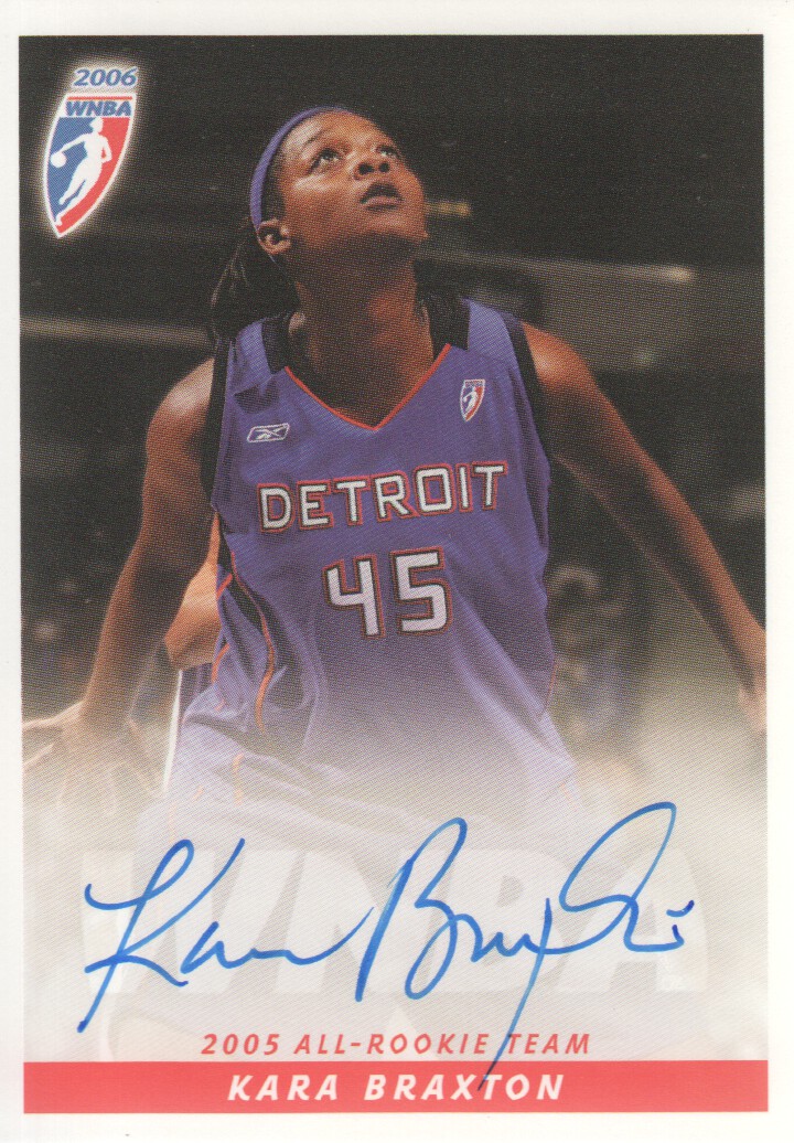 2006 WNBA Autographs #8 Kara Braxton