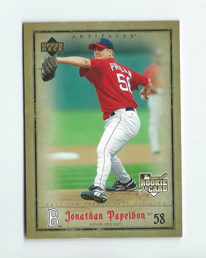 2006 Artifacts #15 Jonathan Papelbon (RC)