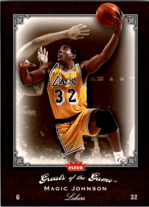 2005-06 Greats of the Game #54 Magic Johnson