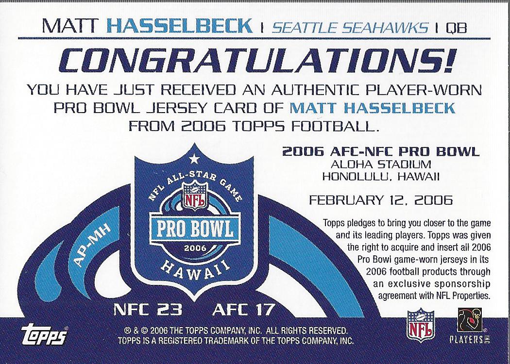 2006 Topps Football Card Pick (Inserts)