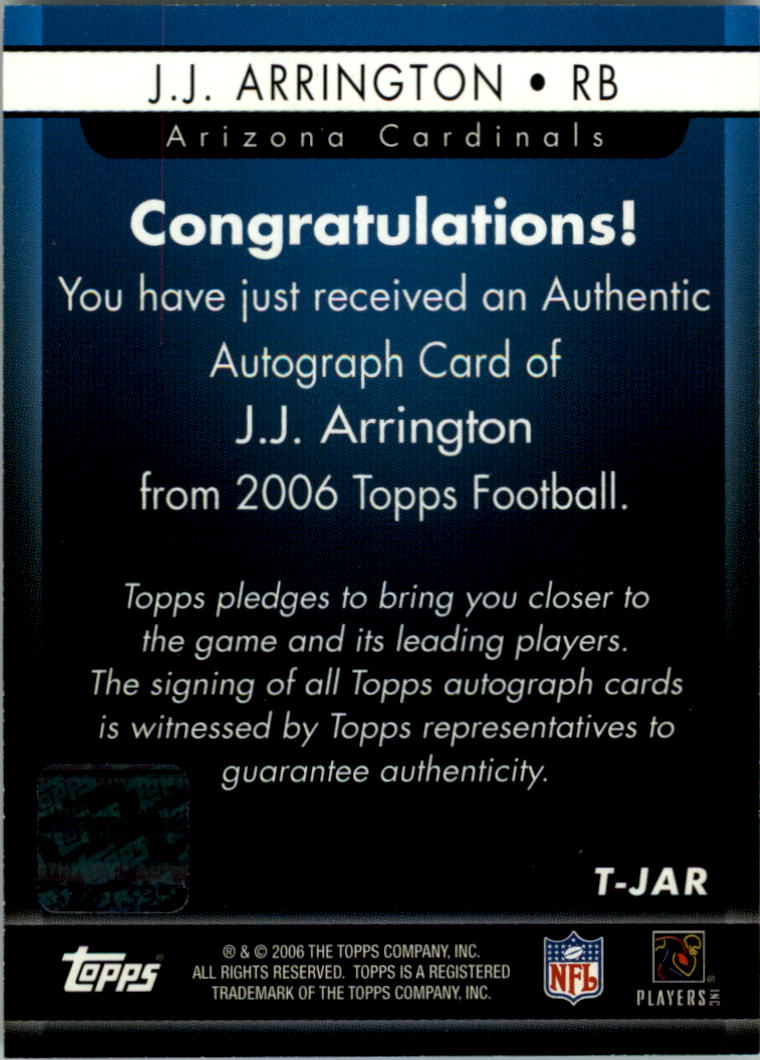 2006 Topps Football Card Pick (Inserts)