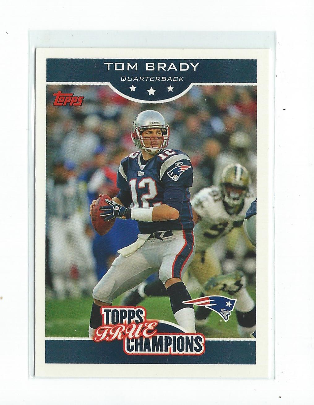 2006 Topps True Champions #8 Tom Brady