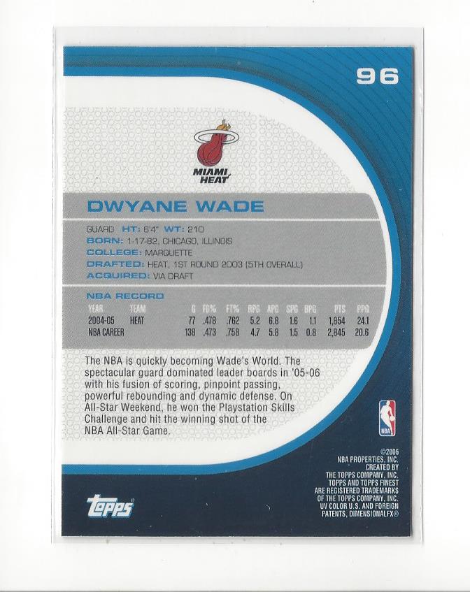Dwyane Wade cards (2004-2022) Heat Bulls Marquette - You Choose - Picture 36 of 232