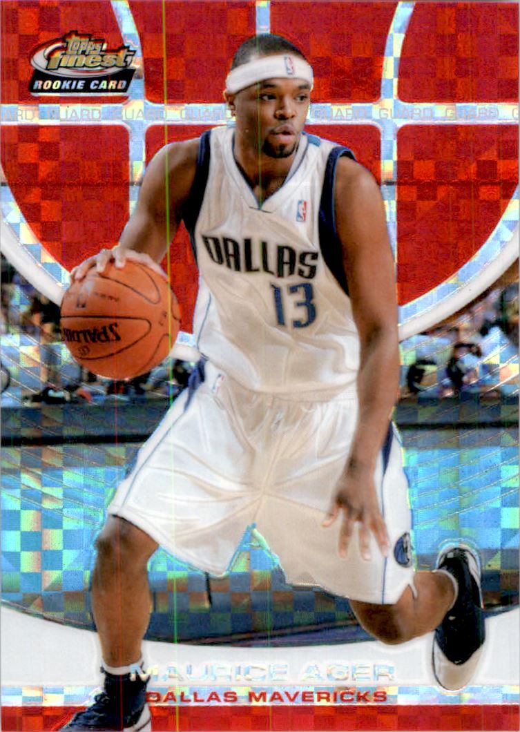 2005-06 Finest X-Fractors Red #167 Maurice Ager