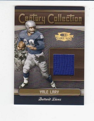 2006 Donruss Threads Century Collection Materials #3 Yale Lary