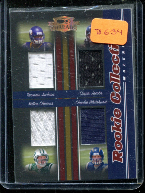 A3093- 2006 Donruss Threads Fb Carte 1-220 + Inserti -si Pick- 15 + Gratis US - Foto 315 di 317