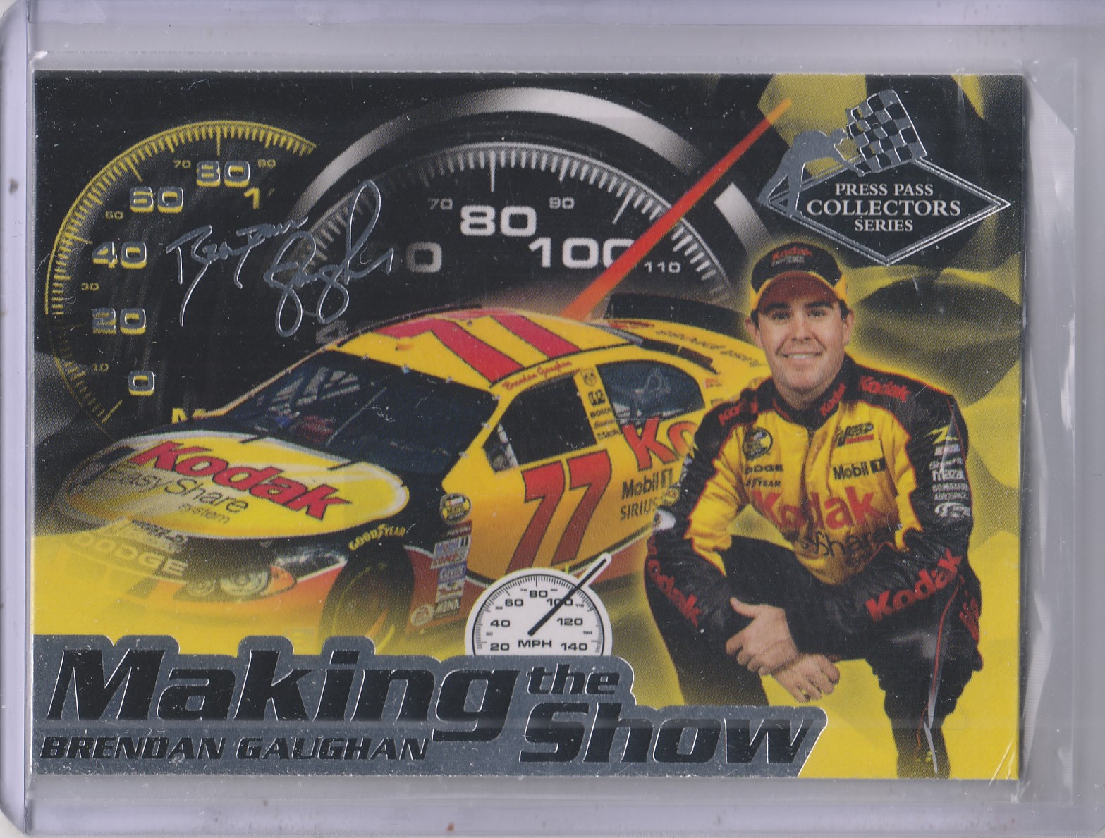 2004 Press Pass Making the Show Collector's Series #MS24 Brendan Gaughan