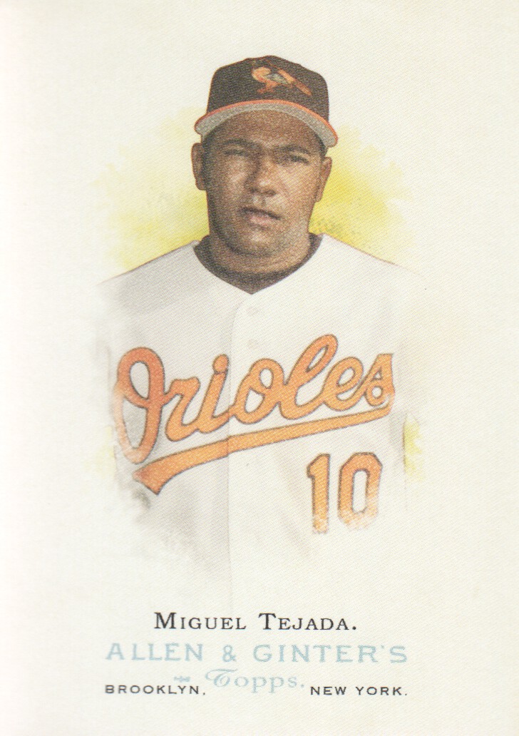 2006 Topps Allen and Ginter #12 Miguel Tejada