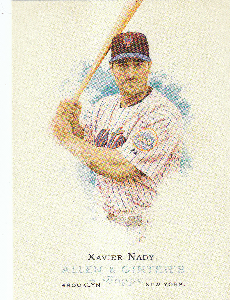 2006 Topps Allen and Ginter #61 Xavier Nady