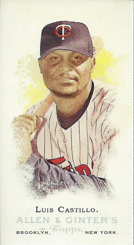 2006 Topps Allen and Ginter Mini A and G Back #42 Luis Castillo