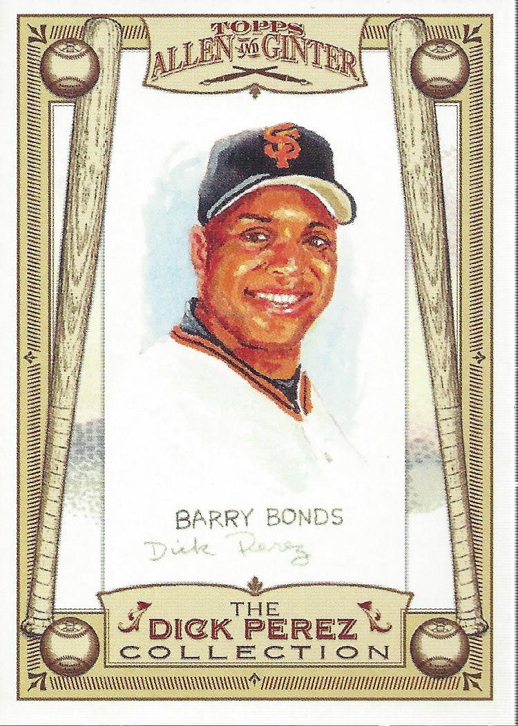 2006 Topps Allen and Ginter Dick Perez #25 Barry Bonds