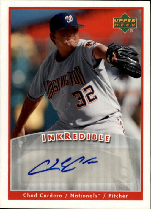 2006 Upper Deck INKredible #CO Chad Cordero