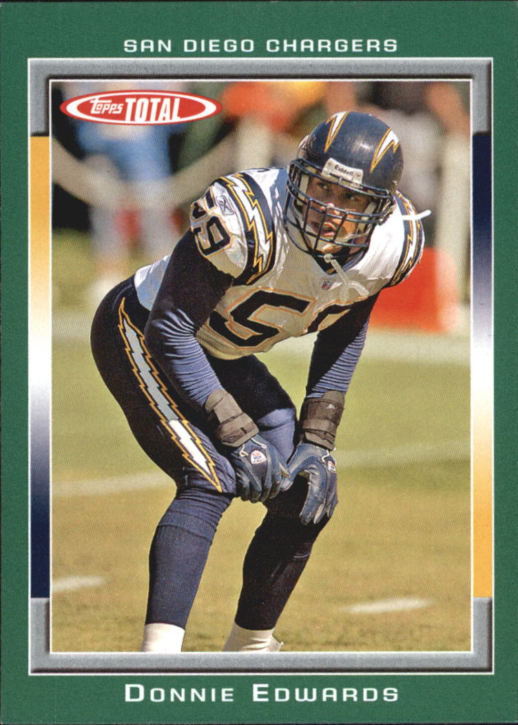 2006 Topps Total #401 Donnie Edwards
