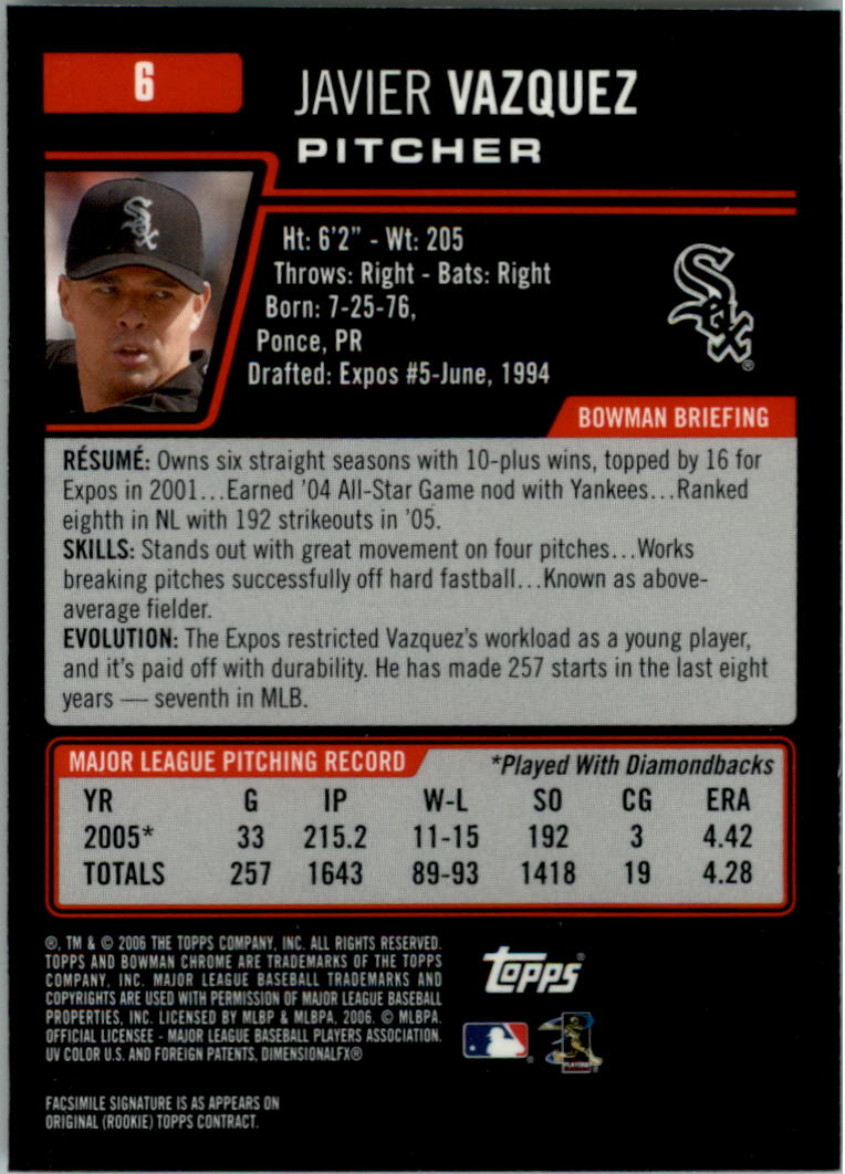 2006 Bowman Chrome Baseball Card Pick (Base) - Picture 13 of 432