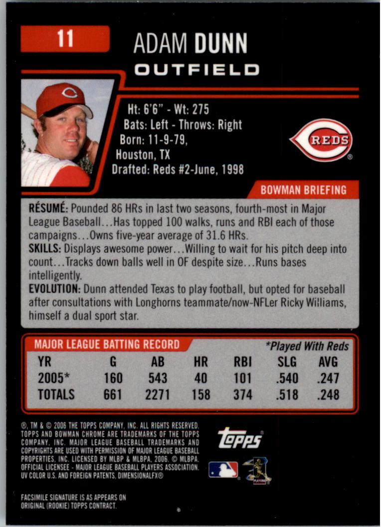 2006 Bowman Chrome Baseball Card Pick (Base) - Picture 23 of 432