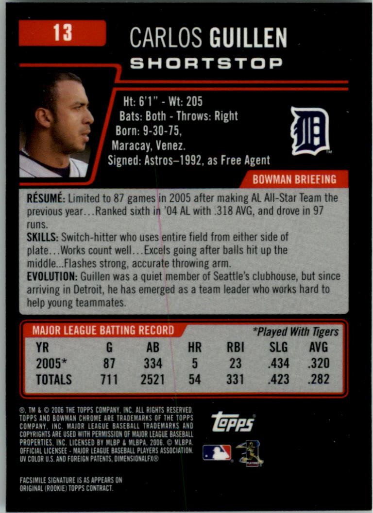 2006 Bowman Chrome Baseball Card Pick (Base) - Picture 27 of 432