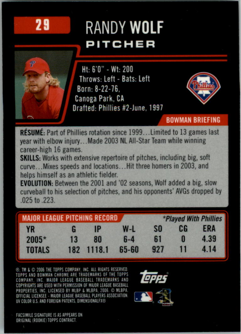 2006 Bowman Chrome Baseball Card Pick (Base) - Picture 57 of 432