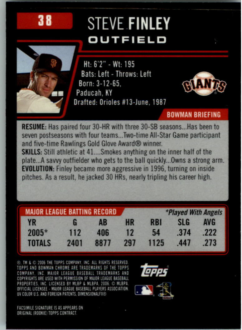 2006 Bowman Chrome Baseball Card Pick (Base) - Picture 75 of 432