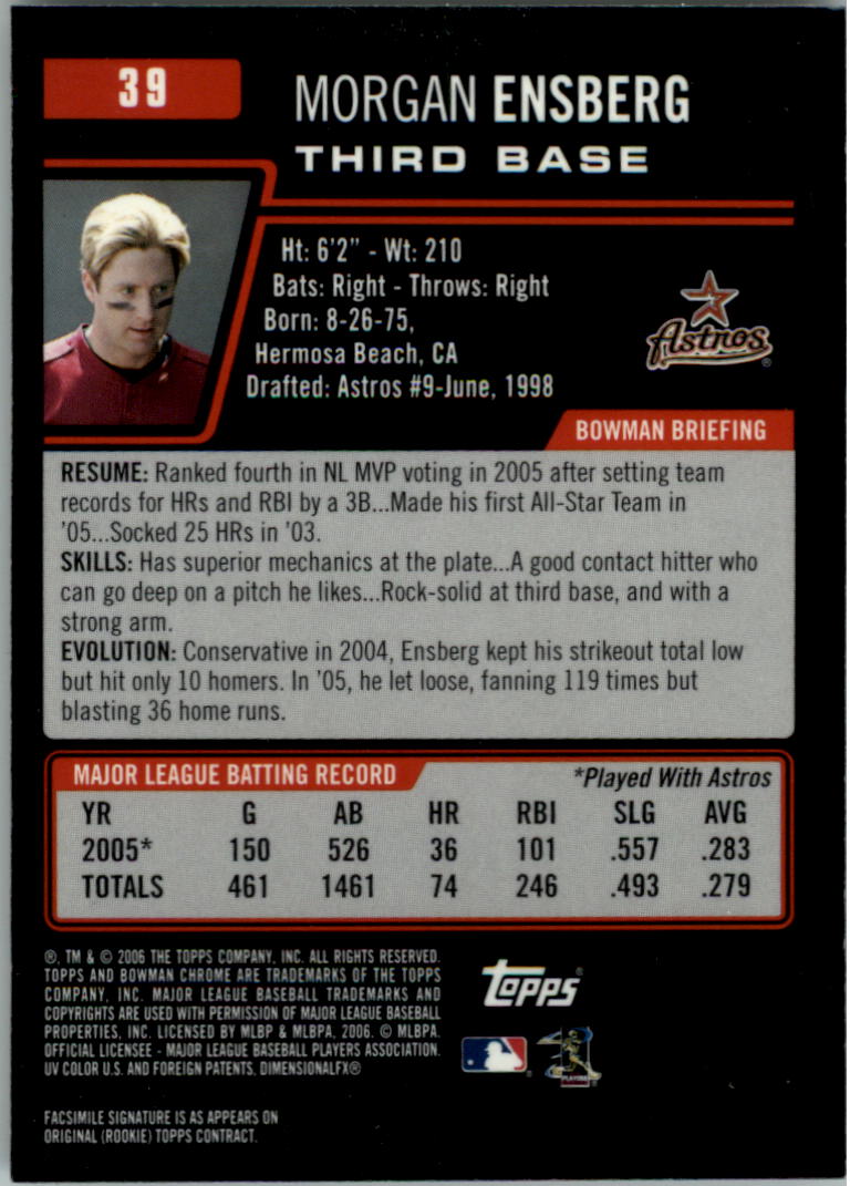 2006 Bowman Chrome Baseball Card Pick (Base) - Picture 77 of 432