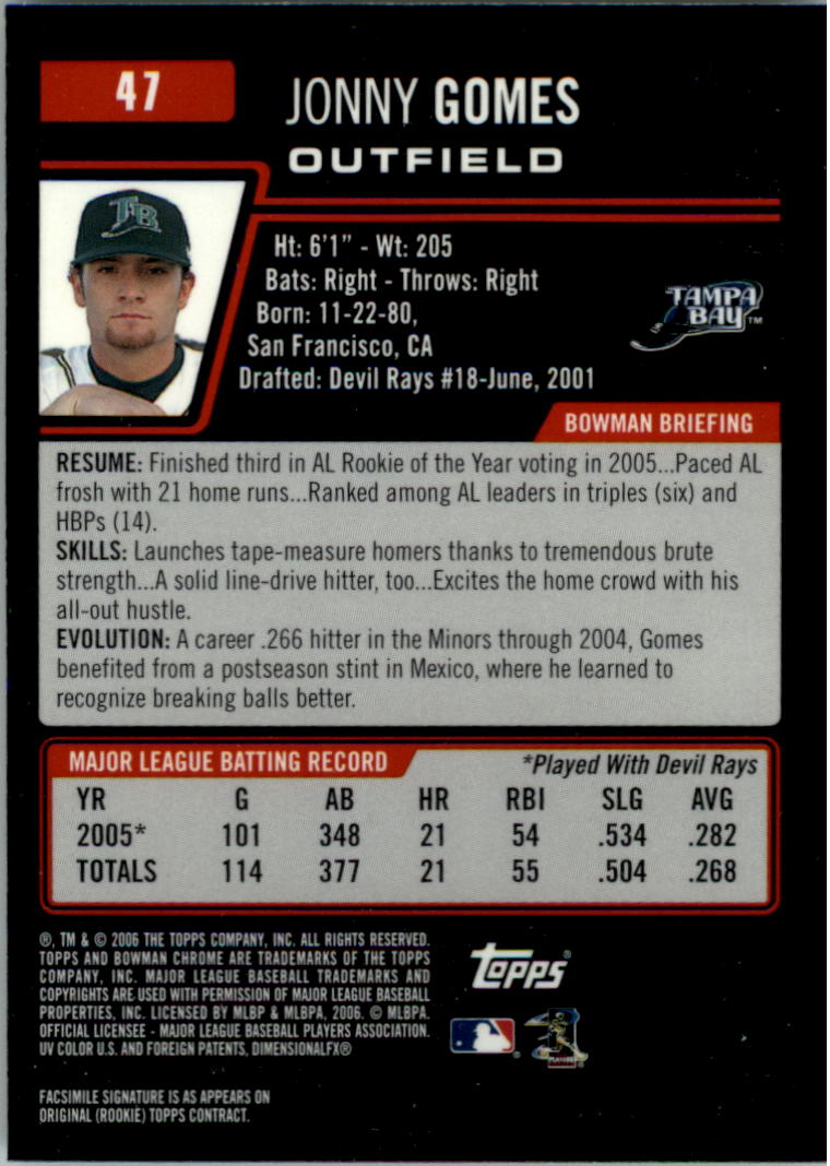 2006 Bowman Chrome Baseball Card Pick (Base) - Picture 93 of 432