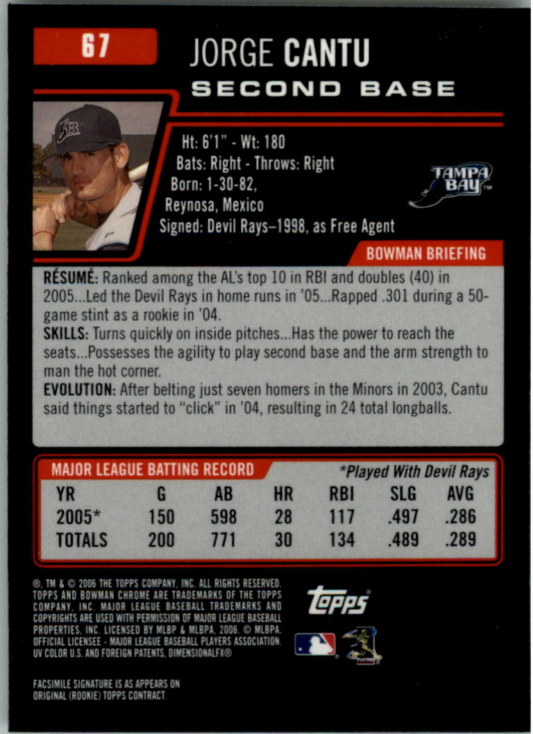 2006 Bowman Chrome Baseball Card Pick (Base) - Picture 133 of 432