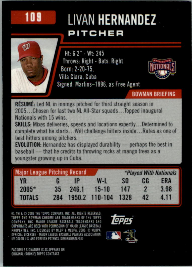 2006 Bowman Chrome Baseball Card Pick (Base) - Picture 216 of 432