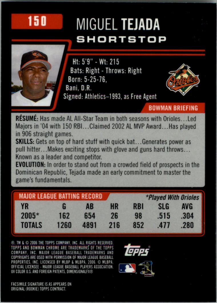 2006 Bowman Chrome Baseball Card Pick (Base) - Picture 298 of 432