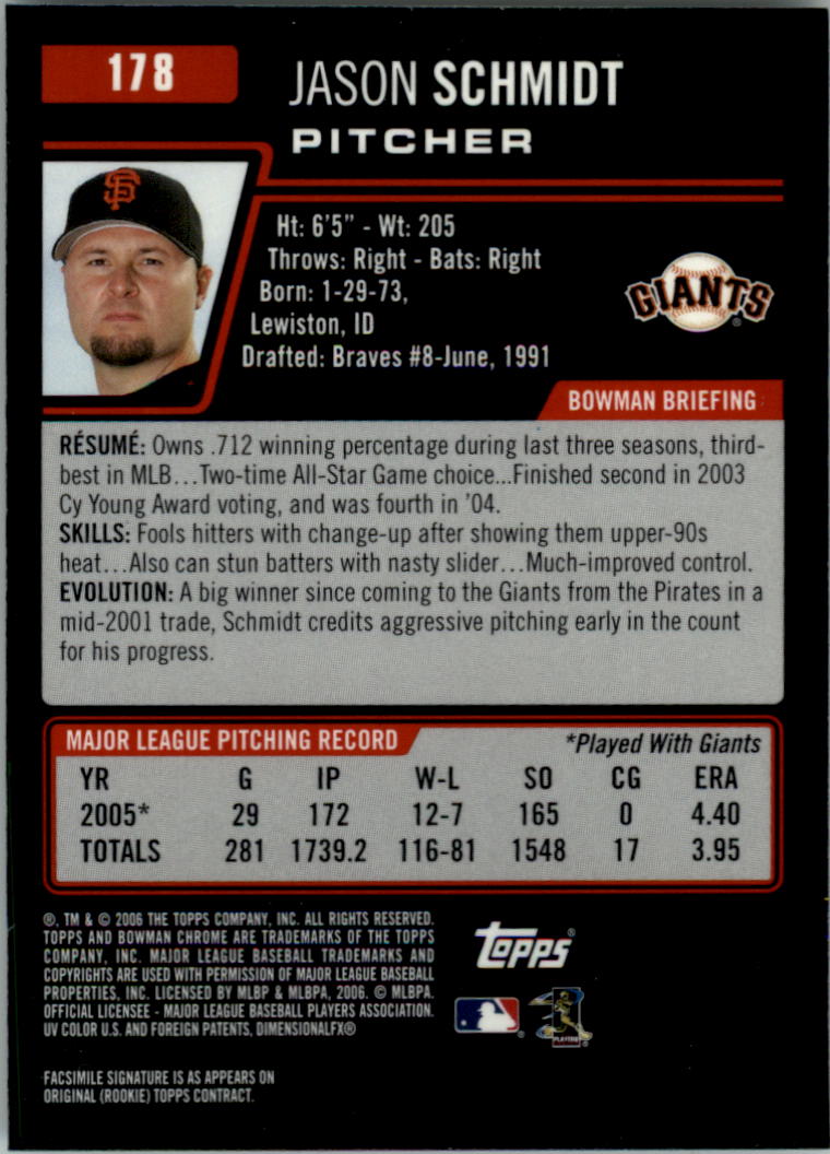 2006 Bowman Chrome Baseball Card Pick (Base) - Picture 352 of 432